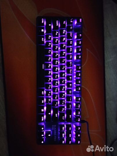 Игровая Механическая Клавиатура черная 80