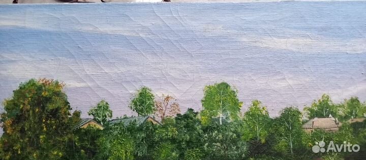 Картина маслом на холсте пейзаж