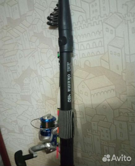 Удочки Okuma в сборе