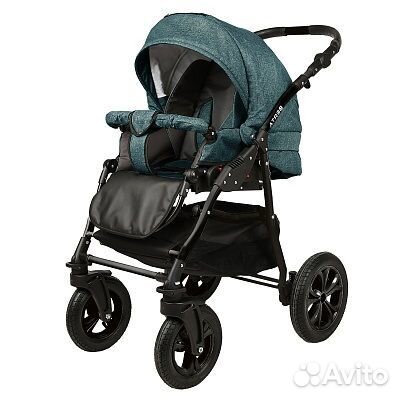 Коляска детская berta F 2в1 be 01 (изумруд) Alis