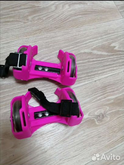 Ролики на пятку для девочки