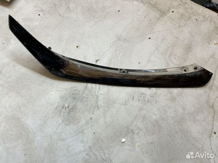 Спойлер бампера mersedes CLA amg43 правый