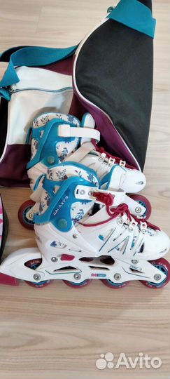 Роликовые коньки детские раздвижные