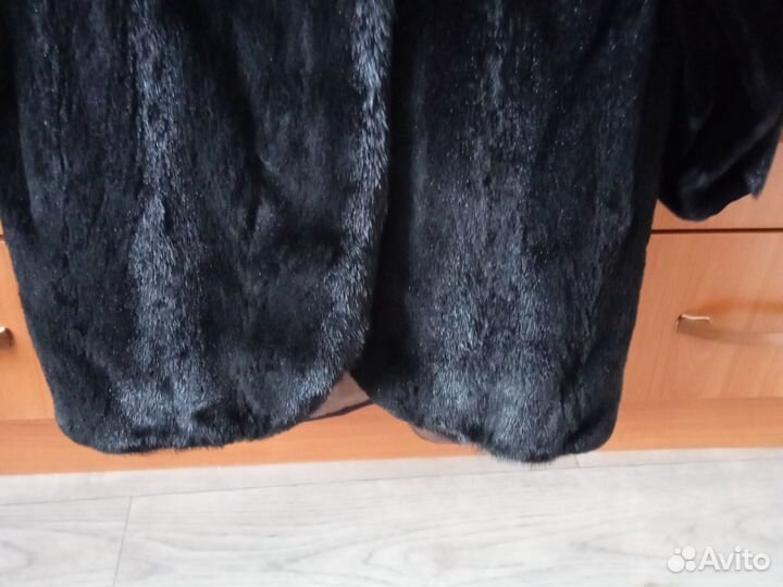 Шуба норковая 42 44 бу