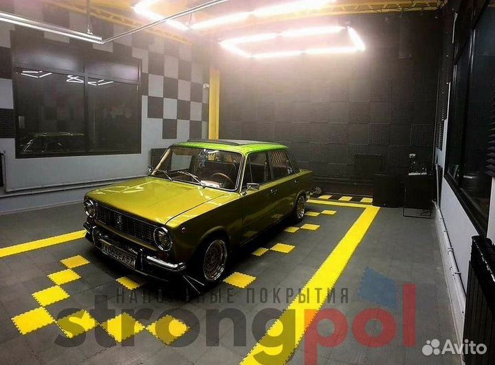 Модульное напольное покрытие