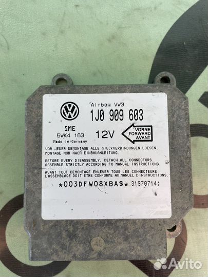 Блок управления airbag volkswagen bora