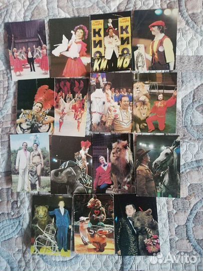 Календарики СССР. Цирк 1981-1989, Укррекламфiльм