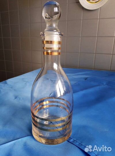 Графины и кувшин хрусталь