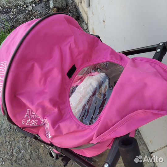 Прогулочная коляска трость бу