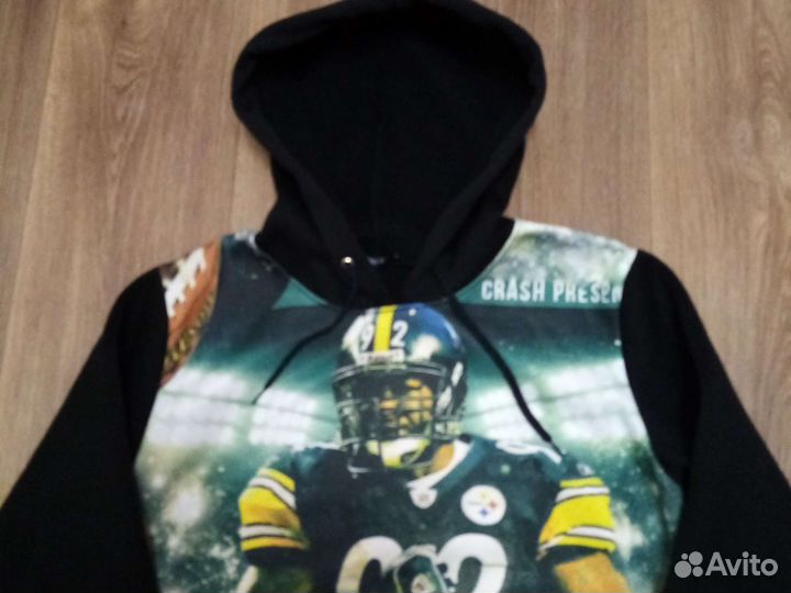 Толстовка мужская с капюшоном