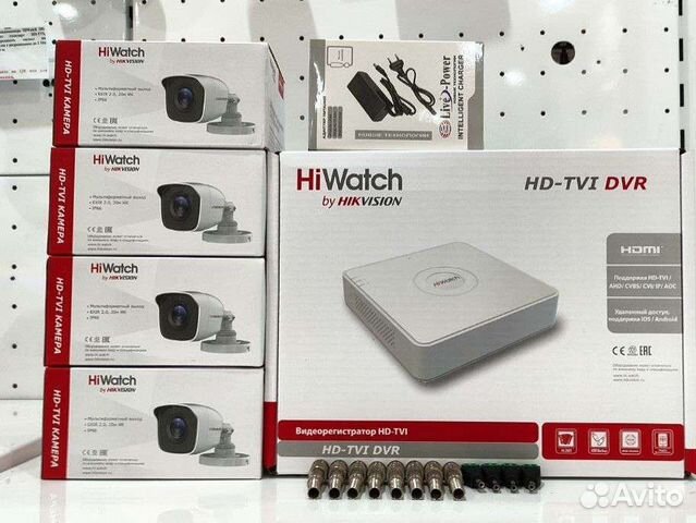 Комплект камер видеонаблюдения установка продажа объявление продам
