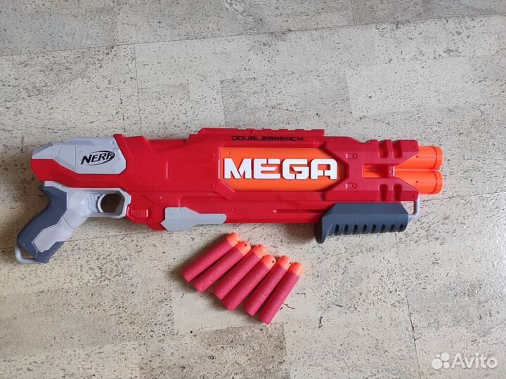 Бластер nerf mega Даблбрич