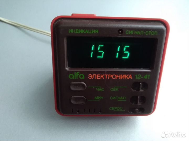 Часы настольные СССР Электроника