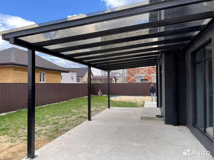 Навес для машины