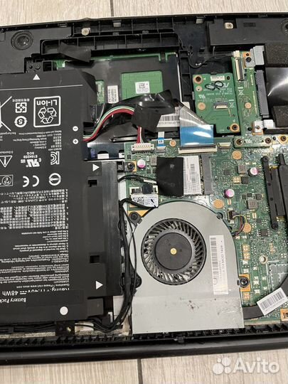Ноутбук asus на запчасти