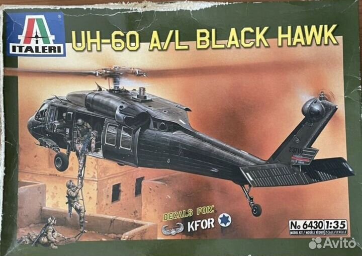 Модель вертолета UH-60 A/L Black Hawk 1/35