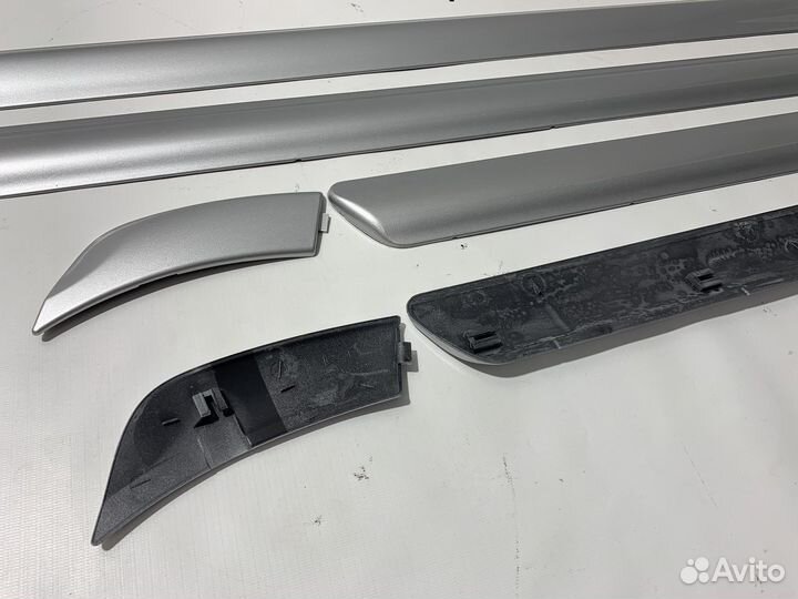 Узкие молдинги на ваз 2114, 2115 снежная королева