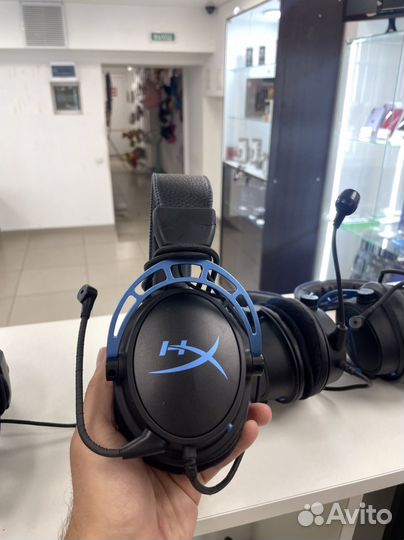 Игровые наушники hyperx cloud alpha s