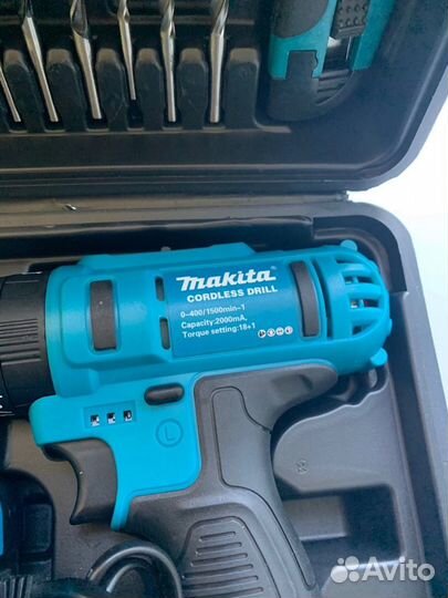 Аккумуляторный ударный шуруповерт makita 26v