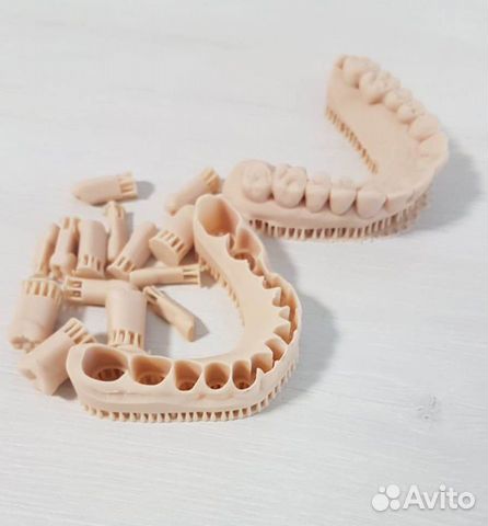 З D печать стоматологических моделей принтер asiga