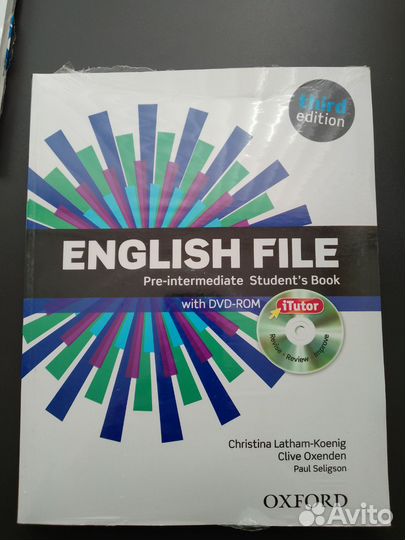 English file Pre-intermed.Students book with DVD