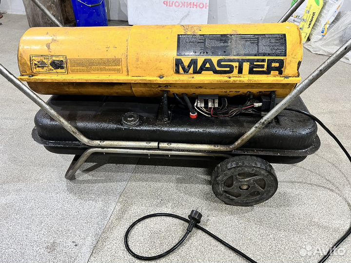 Пушка тепловая дизельная master b 100 ced