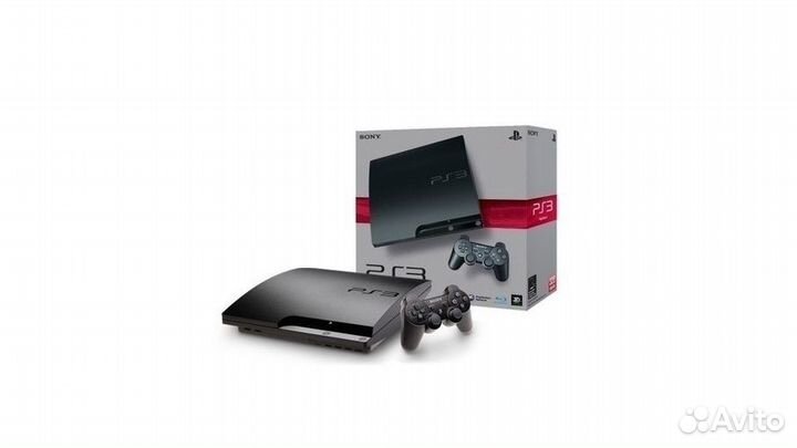 PS3 Slim Прошитая +26 Игр Гарантия 1 Год