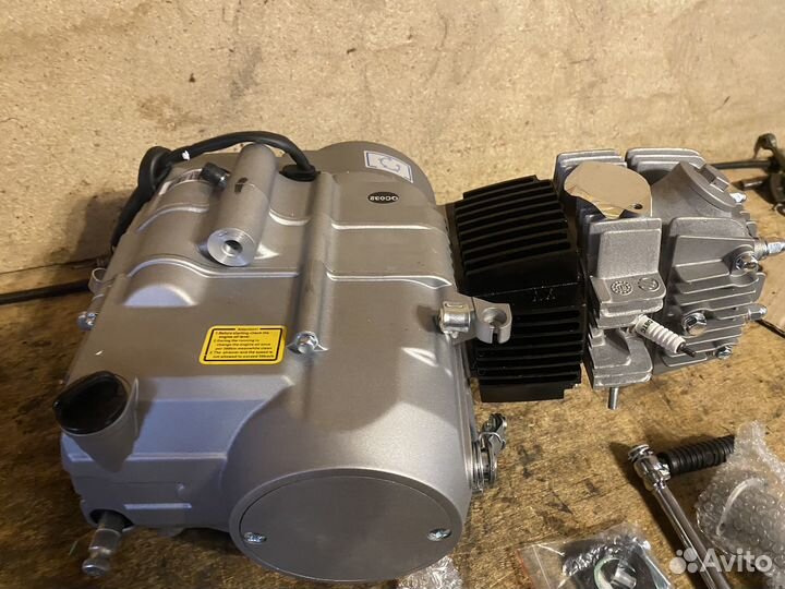 Новый двигатель для питбайка yx125