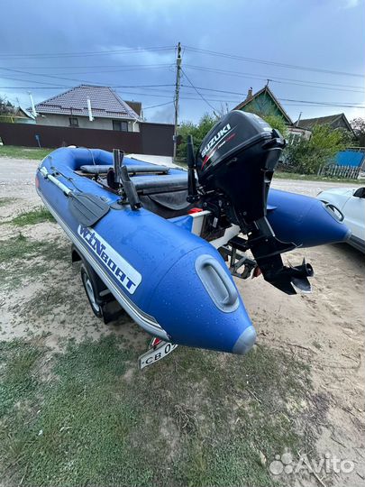 Лодка Риб Winboat 375 Luxe с мотором suzuki DF20AS