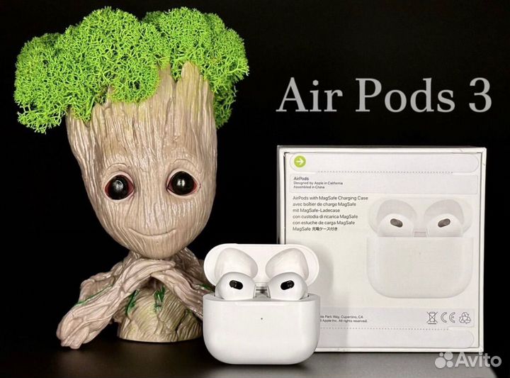 AirPods 3 (Гарантия + Чехол)
