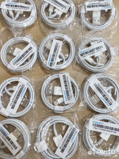 Кабель lightning iPhone foxconn (завод apple)