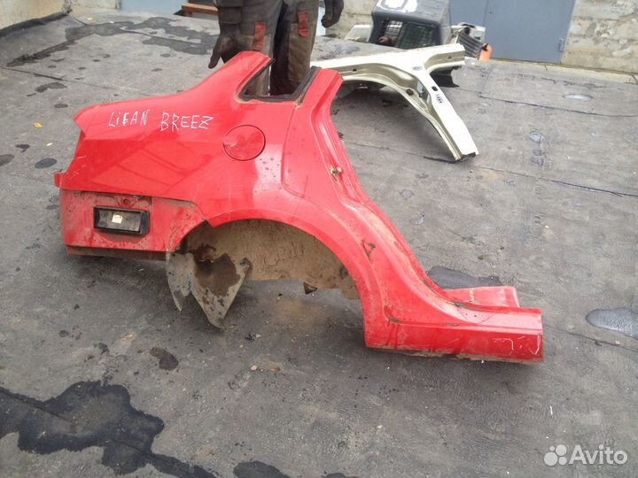 Крыло заднее правое Lifan Breez