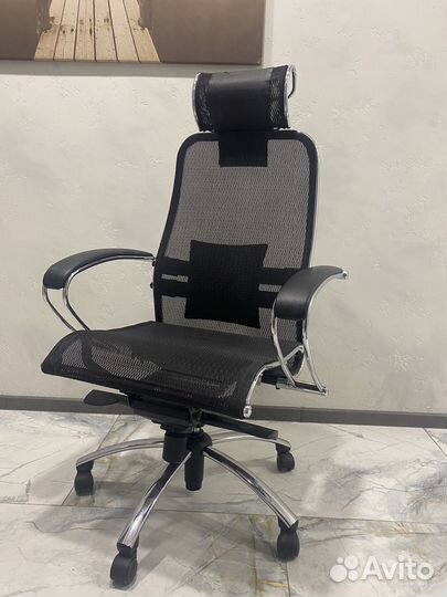 Кресло офисное Метта Samurai S-3.04 черный