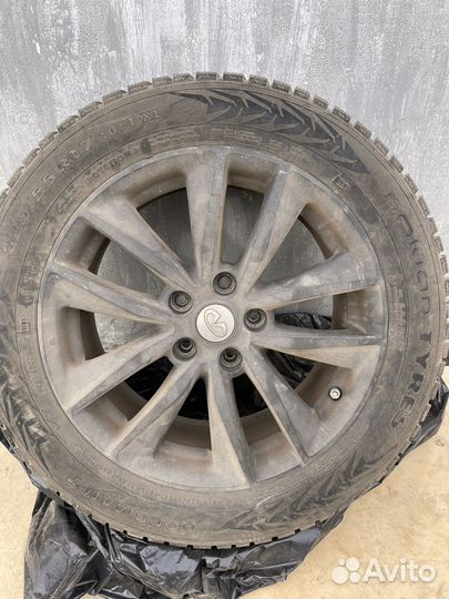 Литые диски с зимней резиной