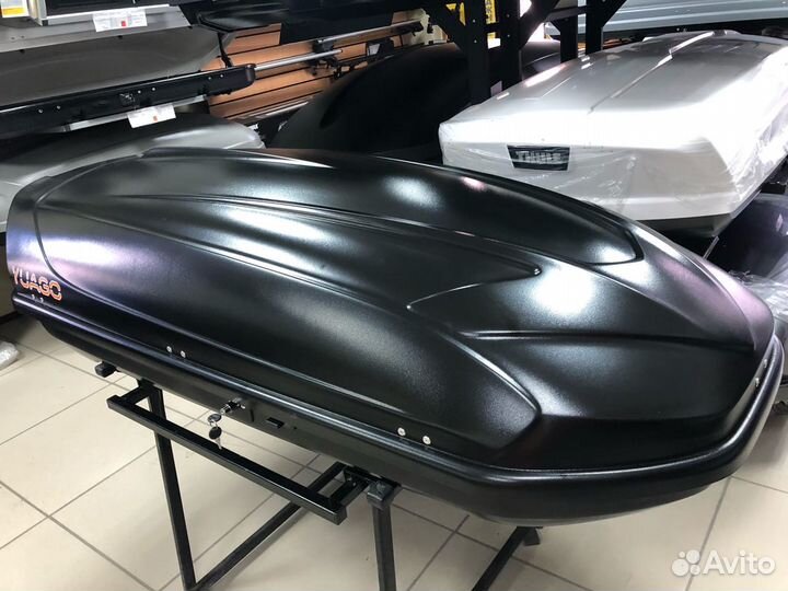 Автобокс багажник на крышу Nissan Pathfinder