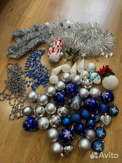 Елочные игрушки пакетом