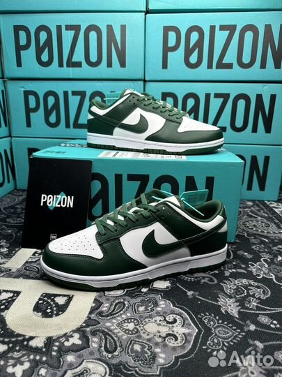 Nike Dunk Low Green Оригинал (Poizon )