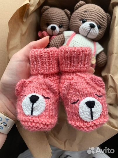 Пинетки вязаные