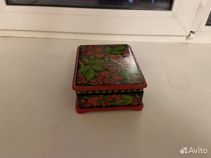 Шкатулка хохлома