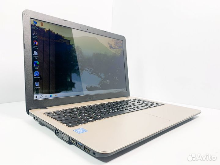 Офисный ноутбук Asus Intel/SSD
