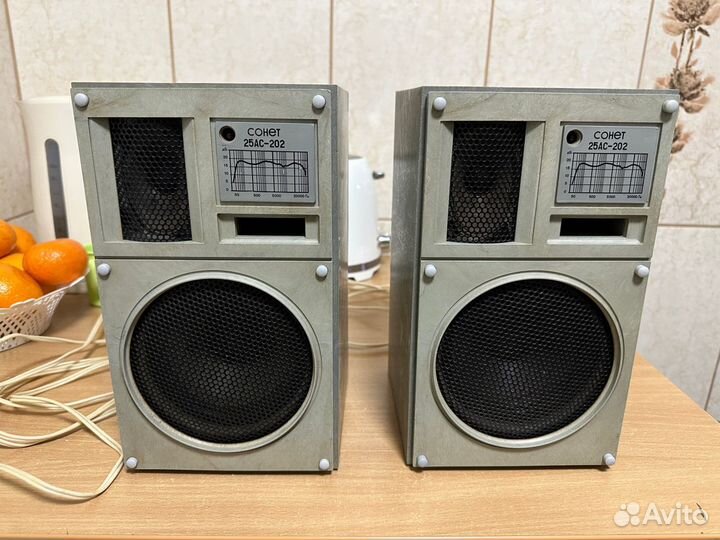 Колонки сонет 25ас-202