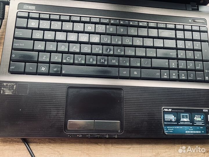 Ноутбук на запчасти