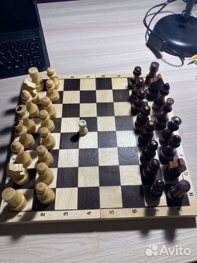 Шахматы деревянные
