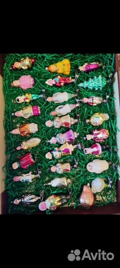 Елочные игрушки СССР
