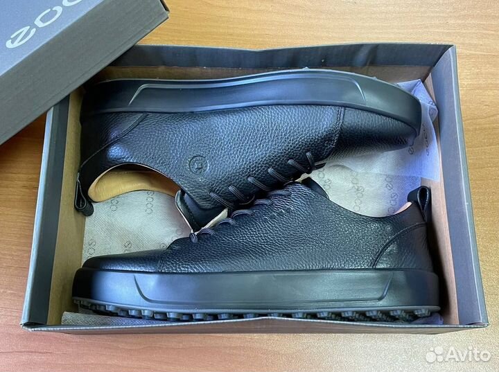 Ecco Soft кожаные кеды