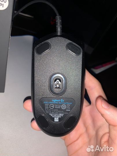 Игровая мышь logitech g102