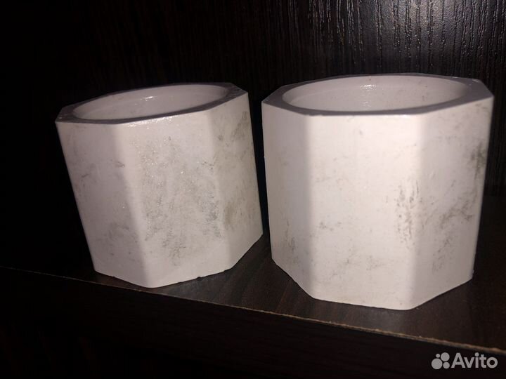 Подсвечник из гипса