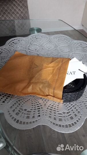 Ремень женский кожаный