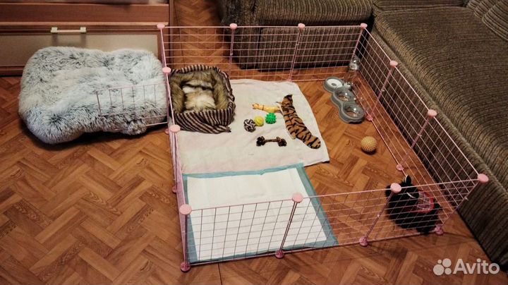 Вольер для животных с дверкой