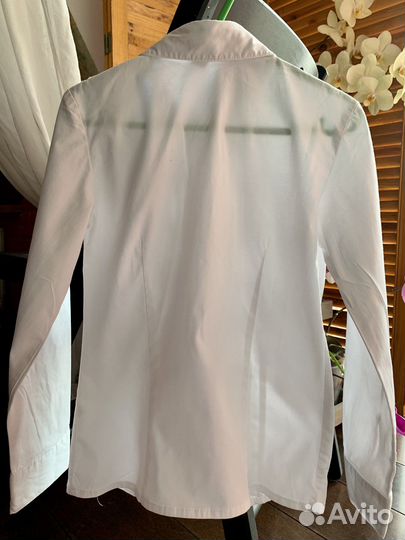 Блузка белая для девочек 122